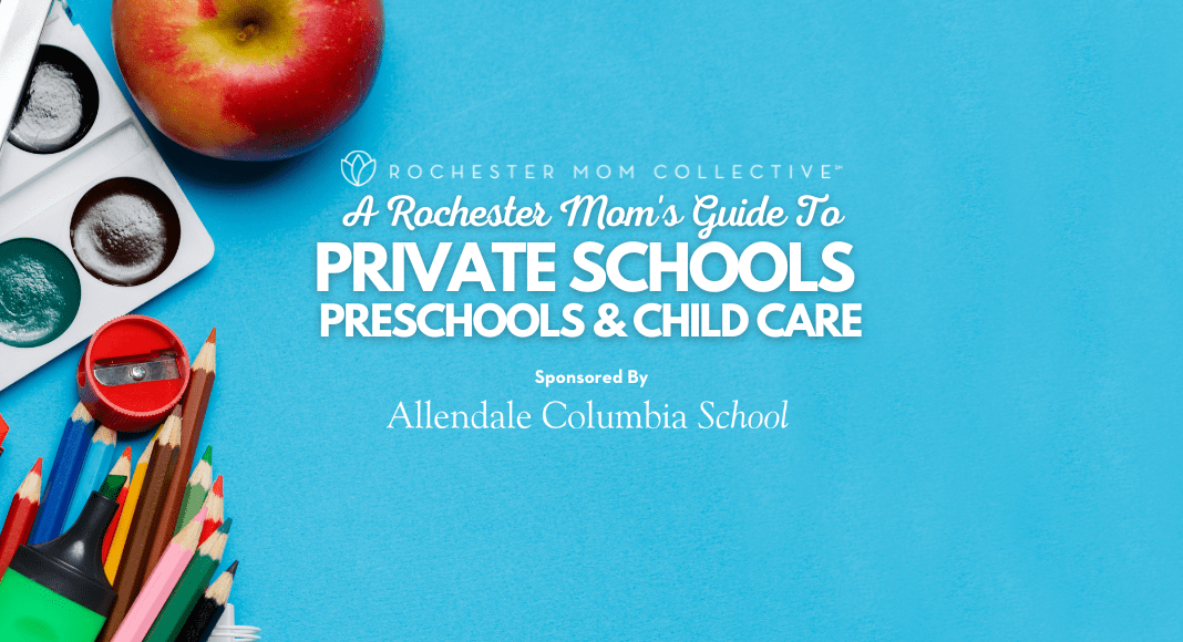 Comprehensive education options support Rochester's families and schools.